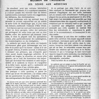 0720 - Page 721 - Partie professionnelle, Hygiène, Assistance, Mutualité, Intérêts corporatifs, Variétés. Bulletin de l’Actualité. Les soins aux médecins