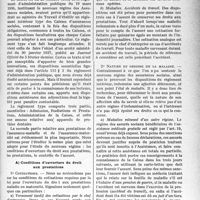 0730 - Page 731 - Partie professionnelle, Hygiène, Assistance, Mutualité, Intérêts corporatifs, Variétés. L’actualité professionnelle. Assurances sociales. Les dispositions du Règlement intérieur-type des Caisses d'Assurances sociales. Conditions d’ouverture du droit aux prestations