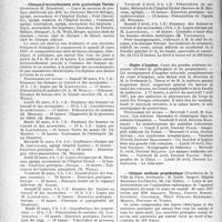 0741 - Page 742 - Partie professionnelle, Hygiène, Assistance, Mutualité, Intérêts corporatifs, Variétés. Faculté de médecine de Paris. Enseignement et actes de la Faculté