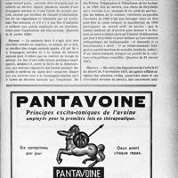 0744 - Page LXIII-745 - A travers l’officiel. Réponses des ministres aux questions des parlementaires. Droit du médecin d’une entreprise aux congés payés / Les agents des postes fonctionnaires ne bénéficient pas de la législation sur les accidents du travail