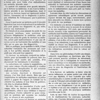 0796 - Page 797 - Partie professionnelle, Hygiène, Assistance, Mutualité, Intérêts corporatifs, Variétés. Bulletin de l’Actualité. Collaboration d’un médecin avec un radiesthésiste