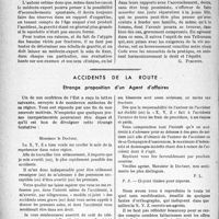 0799 - Page 800 - Partie professionnelle, Hygiène, Assistance, Mutualité, Intérêts corporatifs, Variétés. Bulletin de l’Actualité. Les fractures du bassin et leurs rapports avec l’accouchement au point de vue médico-légal / Accidents de la route. Étrange proposition d'un Agent d'affaires