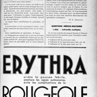 0826 - Page LXIX-827 - Correspondance. Application des tarifs d’honoraires. Tarifs des consultations ou des interventions d’omnipraticien ou de spécialiste / Questions médico-militaires. Infirmités multiples