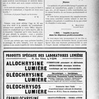 0828 - Page LXXI-829 - Correspondance. Questions médico-militaires. Droits et obligations des officiers honoraires / Droit à la retraite du combattant / Fiscalité. Le médecin qui fait uniquement des remplacements n'est pas patentable / Impôts à porter dans les dépenses professionnelles