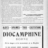 0830 - Page LXXIII-831 - Correspondance. Assurances sociales. Contestation sur l’état du malade. Recours à la Commission technique / Versement tardif de cotisations. Responsabilité de l’employeur
