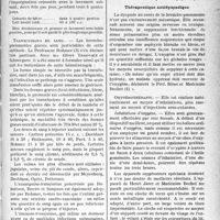 0854 - Page 853 - Partie scientifique. Travaux originaux. État actuel du traitement de la broncho-pneumonie du nourrisson, par M. Georges Schreiber. Thérapeutique antiinfectieuse / Thérapeutique antidyspnéique
