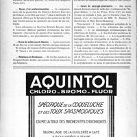 0893 - Page 892-VIII - Dernières nouvelles. Association nationale et Congrès international de médecine scolaire / Noces d’or professionnelles / Ecole de médecine de Nantes / Hôpitaux de Bordeaux / Cours de laryngo-phoniatrie