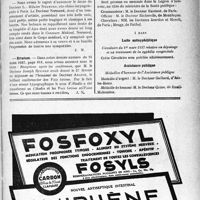 0896 - Page XI-895 - Dernières nouvelles. Nécrologie [Docteurs français Hue, L. - Hilaire-Nermord] / Erratum / A travers l’officiel. Légion d’honneur / Assistance publique