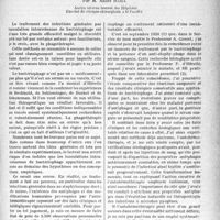 0906 - Page 905 - Partie scientifique. Travaux originaux. Les inoculations intraveineuses de bactériophage. Quelques enseignements fournis par l'étude de 106 cas d’ostéomyélite et de septicémie staphylococciques, par M. André Raiga
