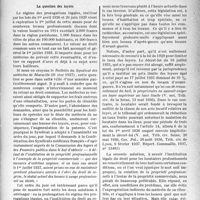 0932 - Page 931 - Partie professionnelle, Hygiène, Assistance, Mutualité, Intérêts corporatifs, Variétés. L’actualité professionnelle. La Presse syndicale. La question des loyers