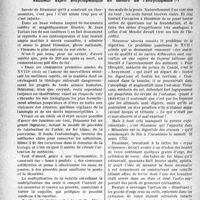 0937 - Page 936 - Partie professionnelle, Hygiène, Assistance, Mutualité, Intérêts corporatifs, Variétés. L’actualité professionnelle. Variétés. Réaumur esprit encyclopédique en dehors de l'encyclopédie [G. Lavalée]