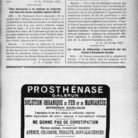 0944 - Page LV-943 - A travers l’officiel. Réponses des ministres aux questions des parlementaires. La Commission administrative d’un hôpital a le droit de choisir son pharmacien / Titres nécessaires à un étudiant en médecine pour faire son service militaire comme officier / Conditions de prise en charge d’une cure thermale par une Caisse d’assurances sociales / Les séances de rééducation n’incombent pas aux Caisses d’Assurances sociales