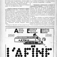 0961 - Page 960-VIII - Dernières nouvelles. Assemblée Française de médecine générale / XIIIe Congrès national des externes et anciens externes des hôpitaux de France / Congrès de médecine et de pharmacie militaires de Bucarest / Manifestation professionnelle en l’honneur du Professeur E. Leclainche