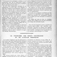 0978 - Page 977 - Partie scientifique. Travaux originaux. Existe-t-il une prophylaxie de la méningite tuberculeuse ?, Docteur R. Liège. sur le traitement de la crise de coliques néphrétiques [P. Lacroix] / Le problème des nerfs trophiques et de l’action nerveuse [P. Lacroix]
