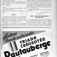 1014 - Page LVII-1013 - Correspondance. Application destarifs d’honoraires. L’intervention et les soins consécutifs pendant vingt jours sont compris dans le prix global fixé suivant la nomenclature d’après la valeur de K / Refus de radiographies par l’assurance