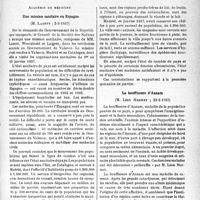 1070 - Page 1069 - Partie scientifique. L’actualité scientifique. Les Sociétés Savantes. Paris. Académie de médecine. Une mission sanitaire en Espagne, (2-3-1937) / La bouffissure d’Annam, (23-2-4937)