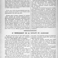 1087 - Page 1086 - Partie professionnelle, Hygiène, Assistance, Mutualité, Intérêts corporatifs, Variétés. L’actualité professionnelle. Comment prévenir et enrayer la pratique néfaste de l’avortement criminel. Les conceptions de M. le Professeur Danielopolu sur l’organisation de la médecine [(Bulletin de l'A. D. R. M, octobre 1936)] / Le redressement de la natalité en Allemagne