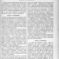 1128 - Page 1127 - Partie scientifique. Travaux originaux. La clinique gynécologique au goût du jour. Attention aux « faux fibromes » ; pour eux les radiations sont dangereuses, d’après le Professeur M. P. Bégoin. Comment les reconnaître. Avant la ménopause / Après la ménopause