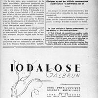 1228 - Page LV-1227 - A travers l’officiel. Le resquillage continue… / Cliniques ayant des déficits commerciaux supérieurs à 10. 000 francs par an