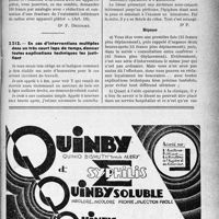 1230 - Page LVII-1229 - Correspondance. Application des tarifs d’honoraires. Fracture du scaphoïde réduit et contenu par appareil plâtré / En cas d'interventions multiples dans un très court laps de temps, donner toutes explications techniques les justifiant