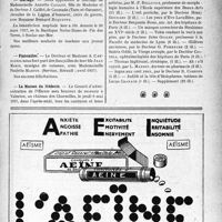 1246 - Page IX-1245 - Dernières nouvelles. Hôpital de Saint-Germain-en-Laye / Mariage / Fiançailles / La Maison du Médecin / Aesculape