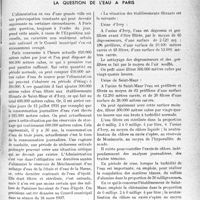 1252 - Page 1251 - Propos du jour. A la veille de l’exposition de 1937 : La question de l’eau à Paris [J. Noir]