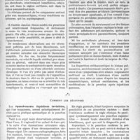 1264 - Page 1263 - Partie scientifique. Travaux originaux. La clinique au goût du jour. Les épanchements invisibles, ou les insuffisances de la radiographie, d’après les travaux des Docteurs P. Pruvost et D. Pescarolo ainsi que ceux du Docteur W. Pescarolo. Comment les soupçonner. Épanchements liquidiens avec thorax clair ou sombre / Comment les découvrir. Épanchements pleuraux gazeux