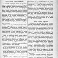 1268 - Page 1267 - Partie scientifique. L'actualité scientifique. La Presse. Le cancer primitif de la vésicule biliaire [(Journ. des Sc, Médic, de Lille, 28 février 1937)] / Syphilis et cancer de la verge [(Le Bulletin Médical, 27 février 1937)]