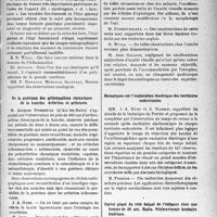 1272 - Page 1271 - Partie scientifique. L'actualité scientifique. Les Sociétés Savantes. Paris. Société médico-chirurgicale des hôpitaux libres, Séance du 4 février 1937. Images radiologiques de l’estomac indiquant des lésions importantes / De la guérison des arthropathies chroniques de la hanche. Arthrites et arthroses / Amélioration clinique de divers cas d’amétropie, probablement par Influence énergétique humaine / Remarques sur l’exploration électrique des territoires endocriniens / Calcul géant du rein datant de l’enfance chez une femme de 24 ans. Radio. Néphrectomie lombaire Guérison