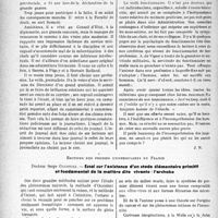1295 - Page 1294 - Partie professionnelle, Hygiène, Assistance, Mutualité, Intérêts corporatifs, Variétés. Médecine légale. Revue bibliographique, Benjamin Constant : Adolphe. Un homme veut rester vivant, par Henri Petit (Fernand Aubier, éditions Montaigne, Paris) / Essai sur l'existence d'un stade élémentaire primitif et fondamental de la matière dite vivante : l’archobe, par Docteur Serge Galonier, Éditions des presses universitaires de France