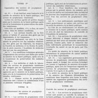 1332 - Page 1329 - Hygiène et prophylaxie. Décret du 31 décembre 1936 portant organisation des services de prophylaxie des maladies vénériennes
