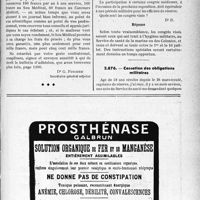 1340 - Page VII-1335 - Hôpitaux, Hospices et Cliniques. Décret du 22 mars 1937 portant application de la semaine de quarante heures dans des hôpitaux, hospices, cliniques, etc / Correspondance. Questions médico-militaires. La participation aux Congrès et les périodes d'instruction / Cessation des obligations militaires