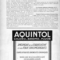 1399 - Page 1396-VIII - Les funérailles du Docteur Armand Gassot / Dernières nouvelles. La Maison du Médecin / Les Journées médicales de Bruxelles de 1937 / Voyages d’études aux stations thermales et climatiques