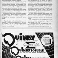 1400 - Page IX-1397 - Dernières nouvelles. Voyages d’études aux stations thermales et climatiques / Ligue Française contre le rhumatisme