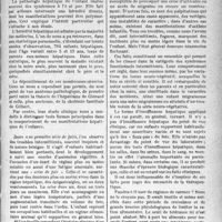 1416 - Page 1411 - Partie scientifique. Travaux originaux. Les troubles du foie chez l'enfant, par M. E Binet et R. Jahiel