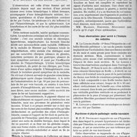 1427 - Page 1422 - Partie scientifique. L'actualité scientifique. Les Sociétés Savantes. Paris. Société médicale des hôpitaux de Paris. Anémie hémolytique ictérienne avec hémoglobinurie nocturne et hémosidérinurie permanente, (22-1-1937) / Société de Médecine de Paris, Séance du 12 février 1937. A propos de la présentation d’une radiographie / Deux observations pour servir à l’histoire des cellulites / Psychisme et physio-pathologie cardio-vasculaire