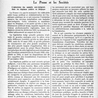 1439 - Page 1434 - Partie professionnelle, Hygiène, Assistance, Mutualité, Intérêts corporatifs, Variétés. L'actualité professionnelle. Informations Judiciaires. A quelles conditions le colportage pharmaceutique est-il illicite / La Presse et les Sociétés. L’admission des malades non-indigents dans les hôpitaux publics en Belgique