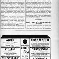 1464 - Page LXV-1457 - Correspondance. Accidents. Accident survenu à une domestique en dehors de son travail / Délai de révision d’un accident du travail