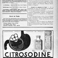 1470 - Page VII-1463 - Renseignements / Dernières nouvelles. Académie de médecine. Toxicomanies / Faculté de médecine de Paris