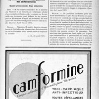 1476 - Page XIII-1469 - A travers l’officiel. Réponses des ministres aux questions des parlementaires. Maladie professionnelle. Frais déductibles / Un médecin suspendu du droit de soigner les assurés sociaux peut-il se faire remplacer ?