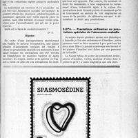 1524 - Page LVII-1517 - Correspondance. Assurances sociales. Conséquences du retard dans le versement des cotisations / Prestations ordinaires ou prestations spéciales de l'assurance maladie
