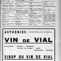 1538 - Page 1531 - Abonnés du « concours » exerçant dans les stations thermales