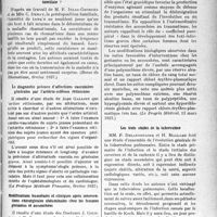 1560 - Page 1553 - Partie scientifique. L’actualité scientifique. La presse. La maladie d'Eouillaud est-elle une maladie familiale ? [(Revue du Rhumatisme, février 1937)] / Le diagnostic précoce d’affections vasculaires générales par l’artério-sclérose rétinienne [(La Pratique Médicale Française, février 1937)] / Modifications humorales et cliniques après interventions chirurgicales abdominales chez les femmes gestantes et accouchées [(Le Progrès Médical, 13 mars 1937)] / Les trois stades de la tuberculose [(La Médecine, février 1937)]