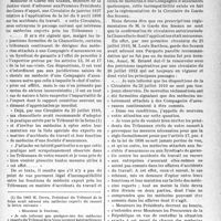 1572 - Page 1565 - Partie professionnelle, Hygiène, assistance, mutualité, intérêts corporatifs, variétés. Travaux originaux. Bulletin de l’Actualité. Une circulaire du garde des sceaux. Un médecin d’une Compagnie d'assurances peut-il être expert en matière d'accidents du travail ?