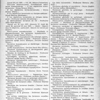 1586 - Page 1579 - Partie professionnelle, Hygiène, assistance, mutualité, intérêts corporatifs, variétés. L'actualité professionnelle. Journées médicales internationales de Paris. Programme scientifique