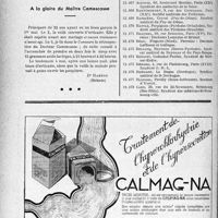 1593 - Page 1586-LVIII - A travers l’officiel. Pour éviter certains accidents sériques / A la gloire du maître Camescasse / Ligue médicale de défense professionnelle, « Le Sou Médical »