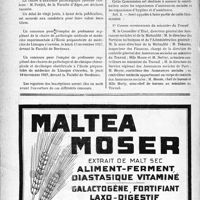1609 - Page 1602-X - A travers l’officiel. Enseignement de la médecine / Assistance sociale