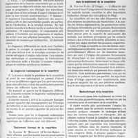 1632 - Page 1625 - Partie scientifique. L’actualité scientifique. Les sociétés savantes. Montpellier. Réunion hydrologique et climatologique, Séance du 13 mars 1937. Étude clinique de la coxarthrie / Le diagnostic radiologique de la coxarthrie / Traitement thermal de la coxarthrie / Les injections intra-tissulaires d’eau d’Uriage dans le traitement de la coxarthrie / Radon thérapie de la coxarthrie / La kinésithérapie spéciale de la coxarthrie