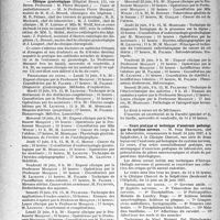 1647 - Page 1640 - Partie professionnelle, Hygiène, assistance, mutualité, intérêts corporatifs, variétés. Faculté de médecine de Paris. Enseignement et actes de la Faculté