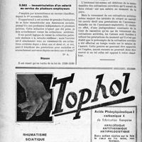 1655 - Page 1648-LII - Correspondance. Assurances sociales. Suspension des Assurances sociales pendant le service militaire / Immatriculation d’un salarié au service de plusieurs employeurs